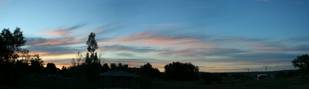 Sunset in Cortez